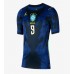 Zenski Nogometni Dres Brazil Matheus Cunha #9 Gostujuci SP 2026 Kratak Rukav